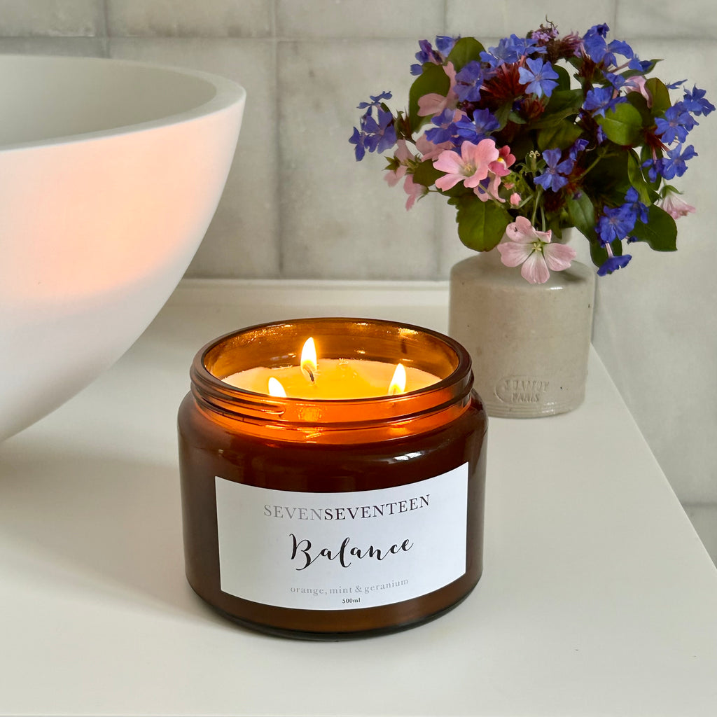 Balance / Orange, Peppermint & Geranium Candle