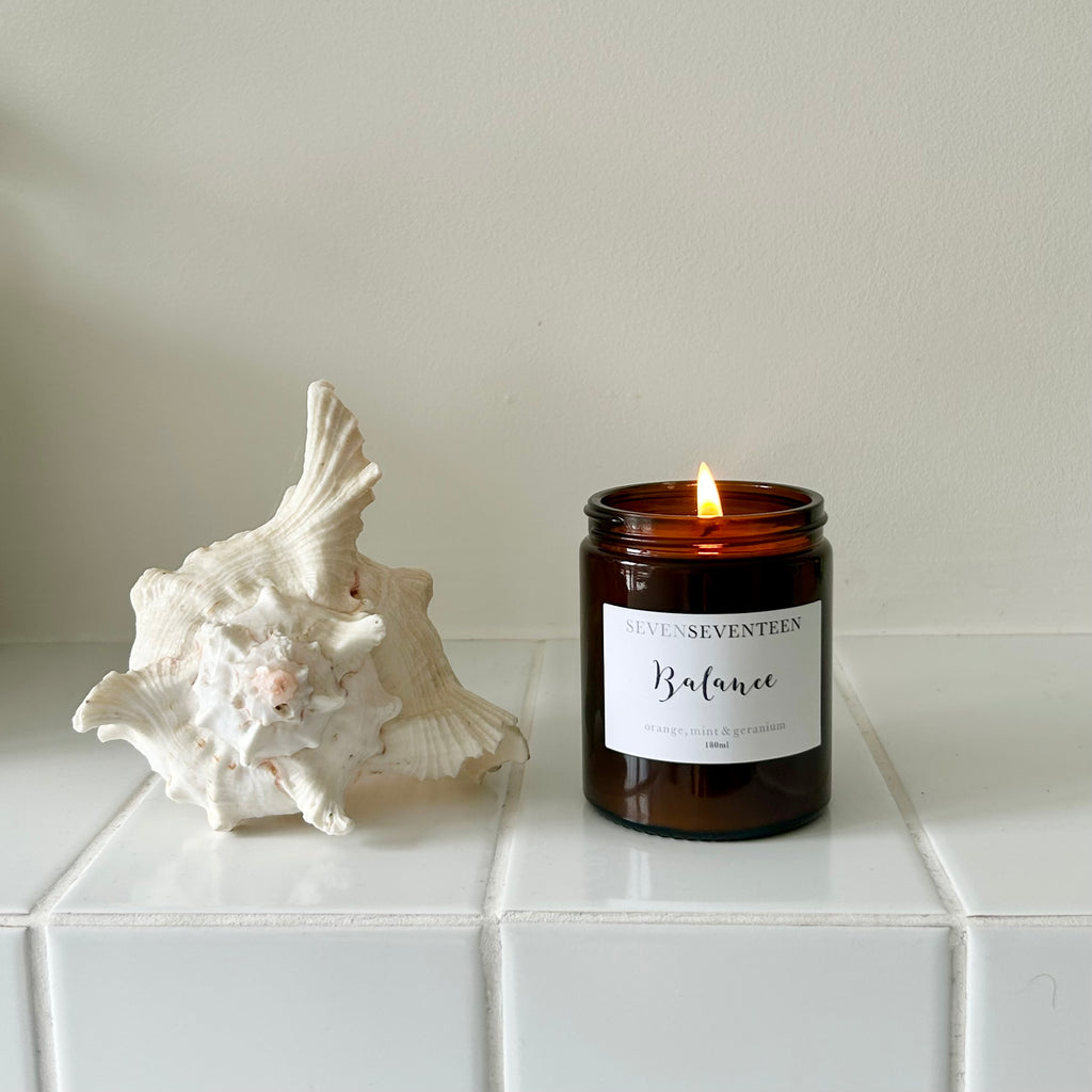 Balance / Orange, Peppermint & Geranium Candle