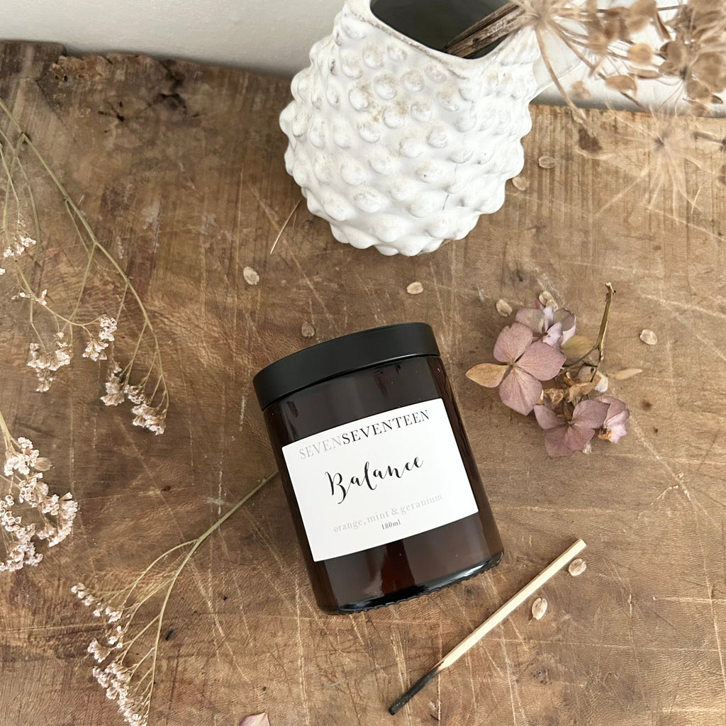 Balance / Orange, Peppermint & Geranium Candle