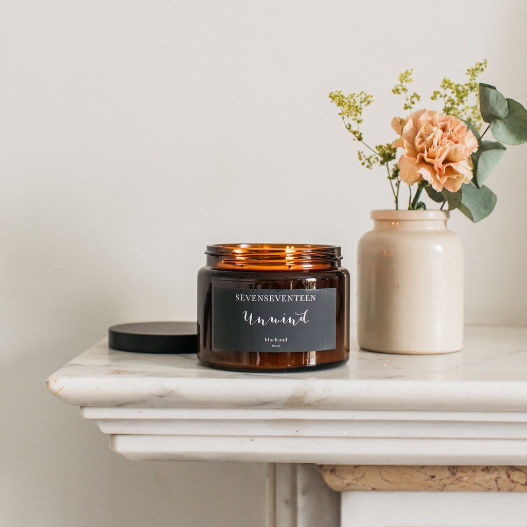 Unwind / Black Oud Candle