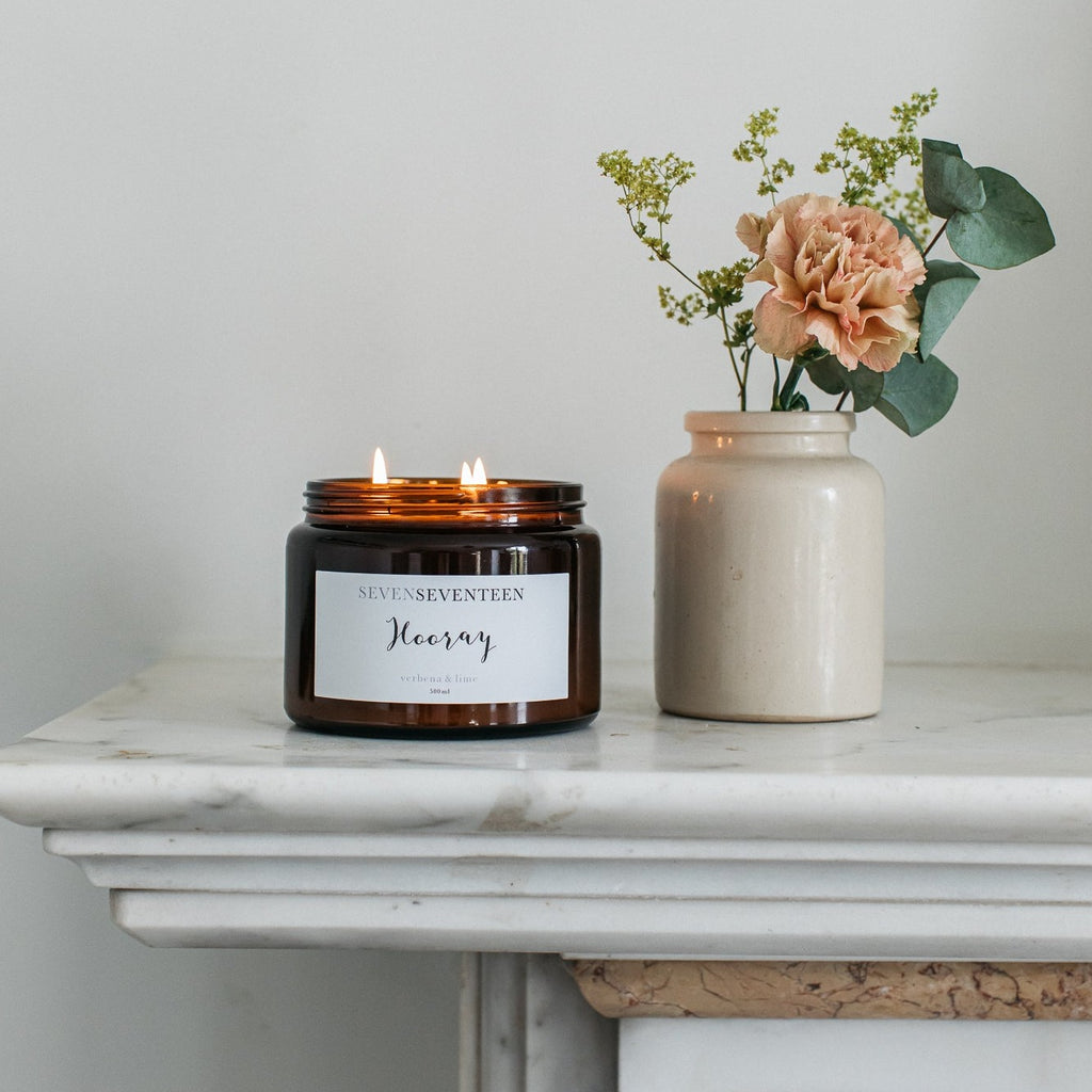 Hooray / Verbena & Lime Candle