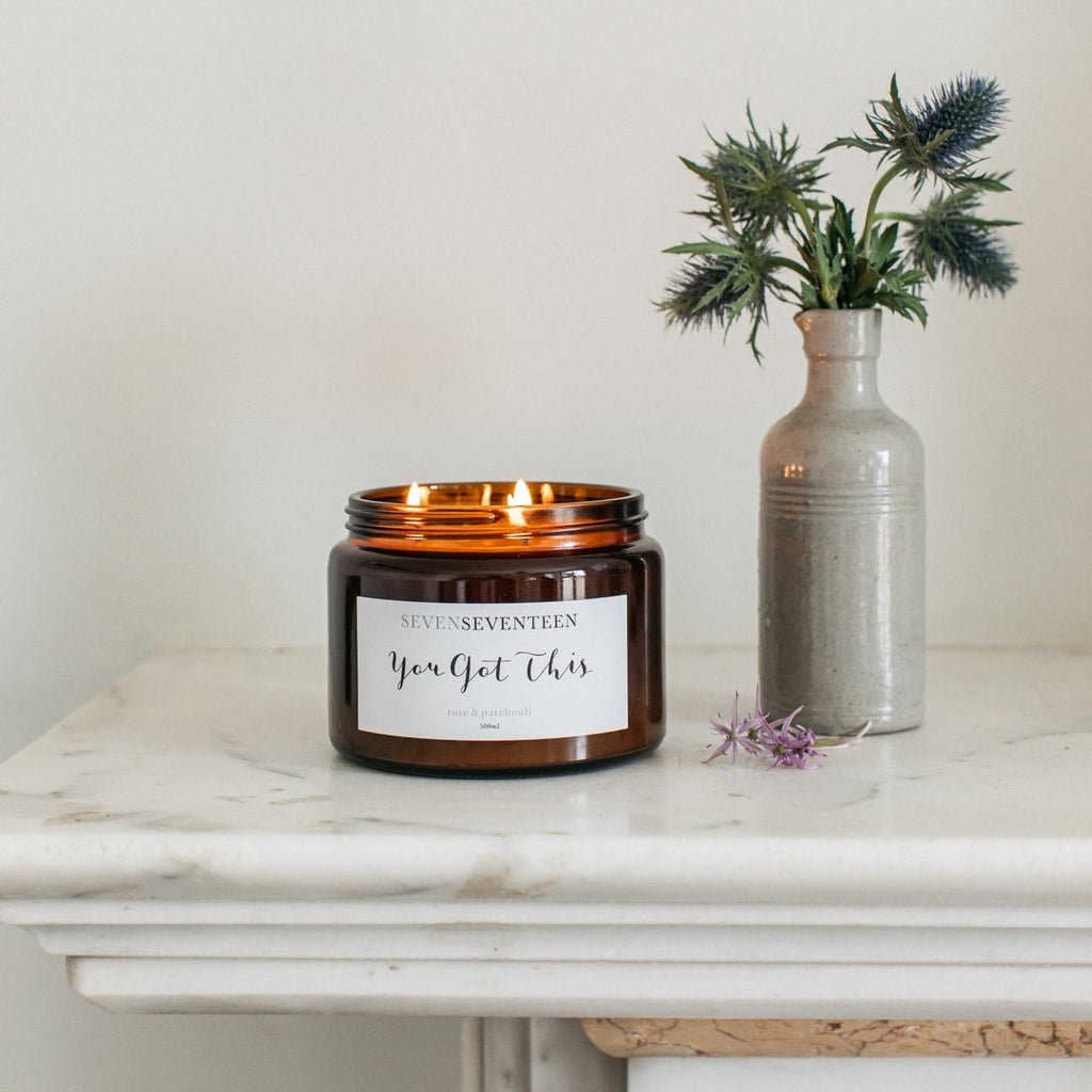 YOU GOT THIS / ROSE & PATCHOULI CANDLE