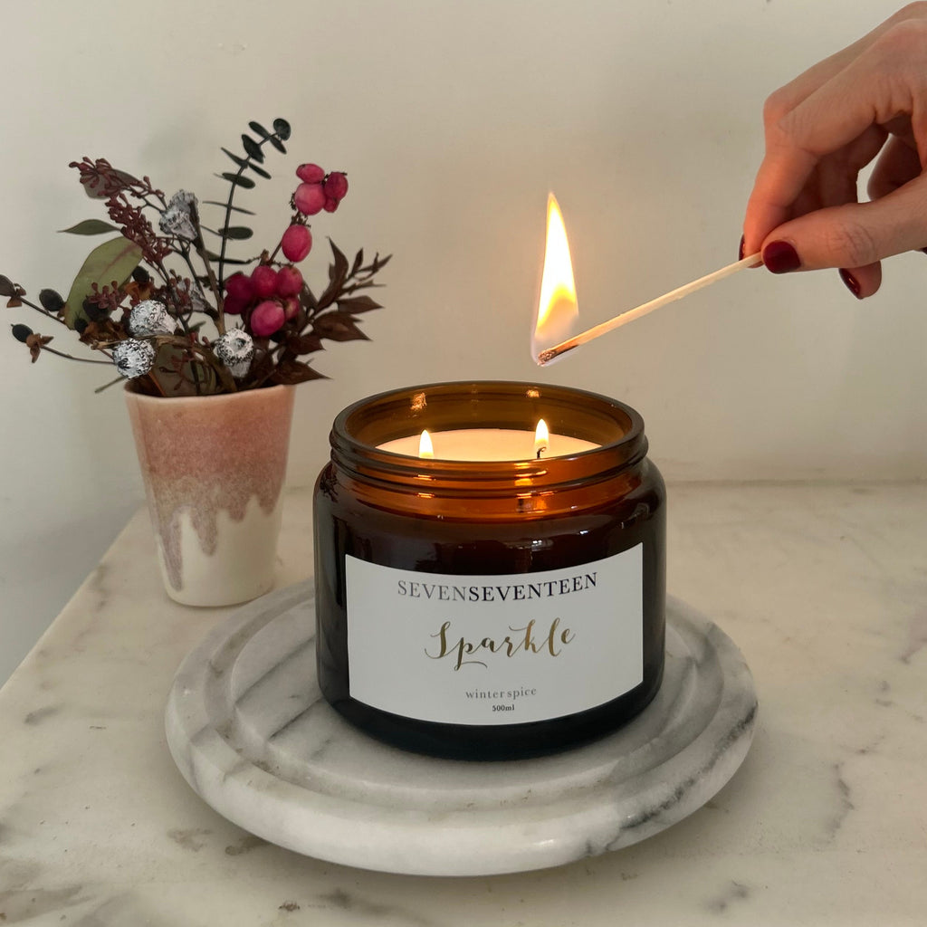 Sparkle / Winter Spice Candle