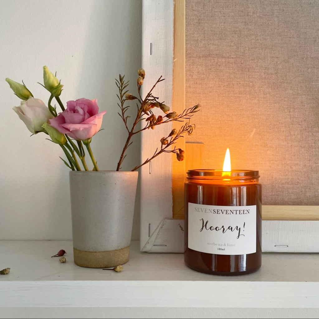 Hooray / Verbena & Lime Candle