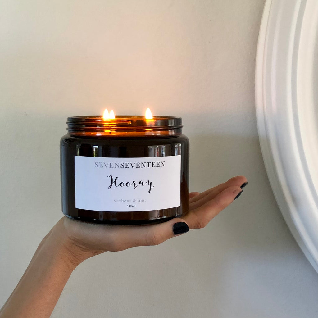 Hooray / Verbena & Lime Candle