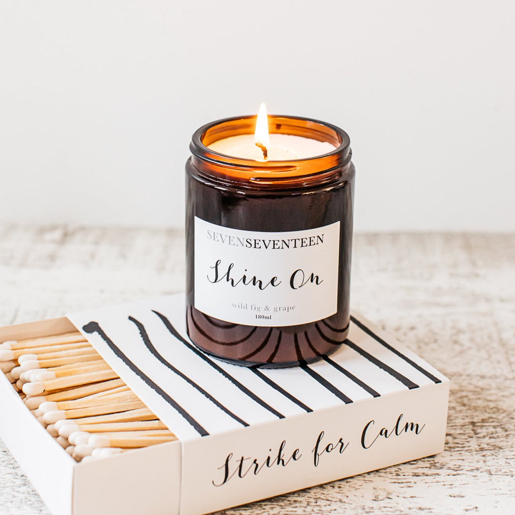 Shine On / Wild Fig & Grape Candle