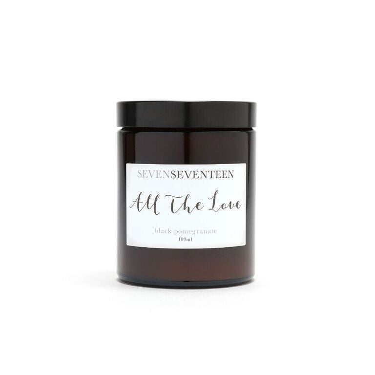 All The Love / Black Pomegranate Candle