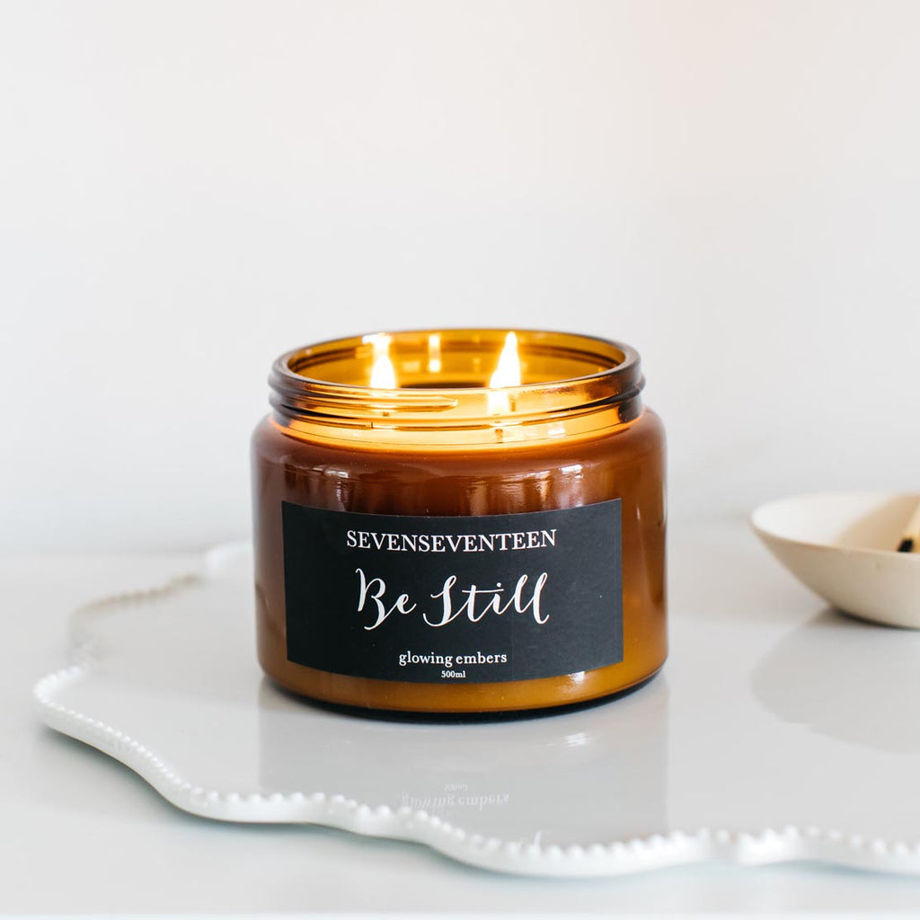Be Still / Glowing Embers Candle