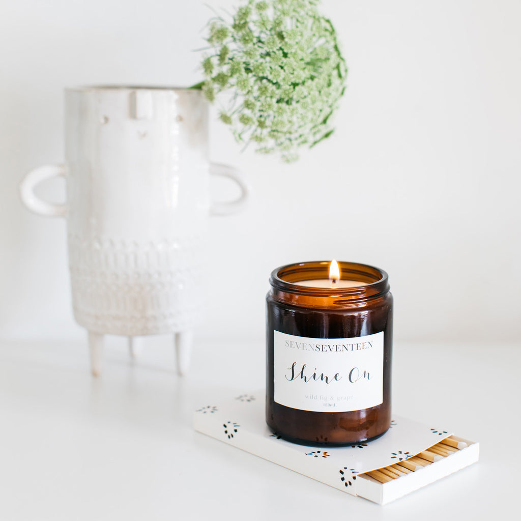 Shine On / Wild Fig & Grape Candle